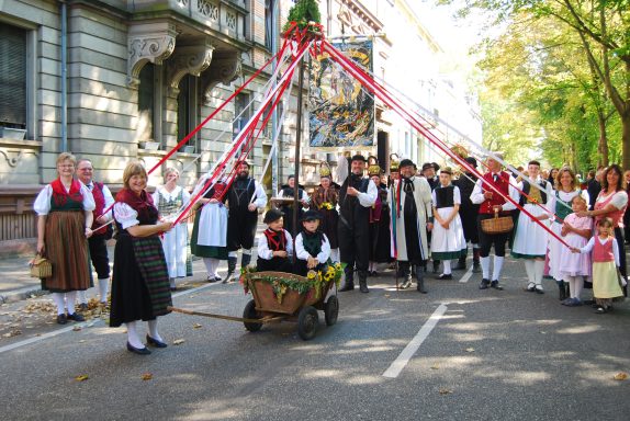 Gemeinsam traten die beiden Gruppen in Offenburg und in Altenburg bei Festen und Jubiläen auf.